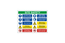 Signage Site Safety 800 x 600mm*