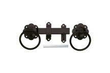 Ring Gate Latch Black 150mm*