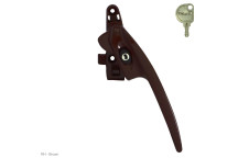 Window Handle Titon Select Cockspur Brown RH*