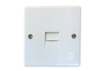 Telephone Socket 1 Gang Slave Surface Box*