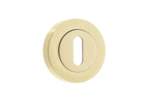 Escutcheon Std Profile To Suit Bari Lever Satin Brass