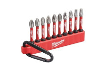 Milwaukee Shockwave Carabiner Screwdriver Bit Set