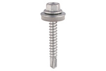 Tek Screw Light Duty & Washer 5.5 x 25mm (100)