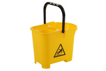 Bulldozer Heavy Duty Mop Bucket 16L Yellow *