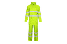 Hi Viz Rain Suit Yellow Large*