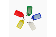 Key Tag Assorted Colours Large (50)*