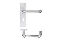 Door Handle RTD Lever On Plate Lock SAA*