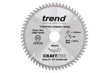 Trend CSB/19060 Craft Saw Blade 190 x 60T x 30mm Bore*