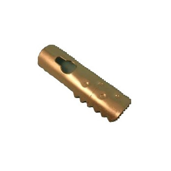 Sash Window Cord Grip Brass