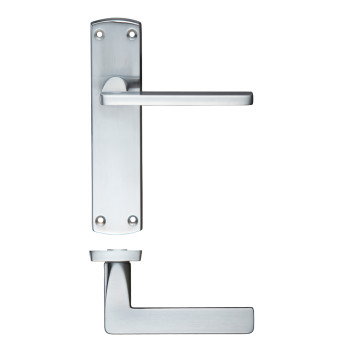 Door Handle Leon Lever On Plate Latch SC*