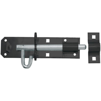 Padbolt Med Duty Black 200mm*