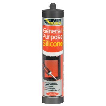 Everbuild Silicone General Purpose Grey C3*