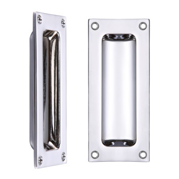 Flush Pull Handle Rectangular PC 102mm*