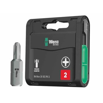 Wera Bit-Box Screwdriver Bits Tough PH2 20 Pack*