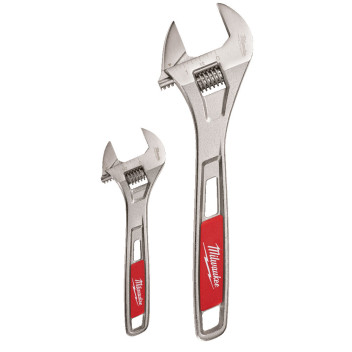 Milwaukee Adjustable Wrench Set 200mm 8\" & 250mm 10\"*