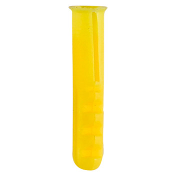 Plastic Plug Yellow (100)