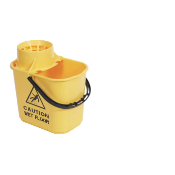 Exel Mop Bucket Plastic Yellow 15 Litre*