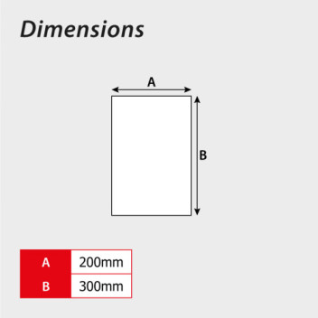 Signage Keep Out Rigid 200 x 300mm*