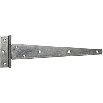 Tee Hinge Med Duty Black 300mm (2)*