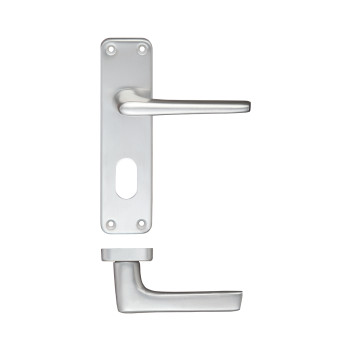 Door Handle Contract On Plate Oval SAA*