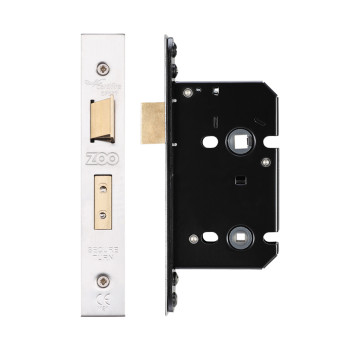 Bathroom Lock Architectural SS 64mm*