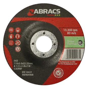 Abracs Disc Stone Cutting 115mm*