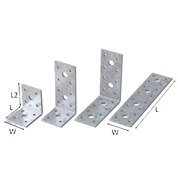 Angle Bracket Reinforced 90 x 90 x 63mm