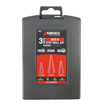 Abracs Step Drill Kit (3)*