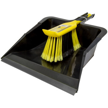 Bulldozer Heavy Duty Dustpan & Brush*