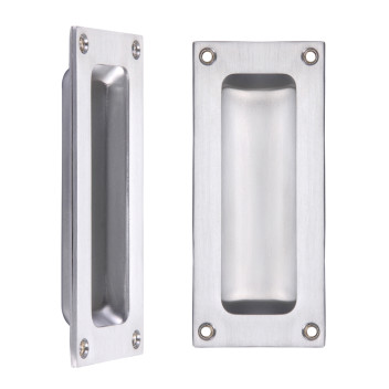 Flush Pull Handle Rectangular SC 102mm*