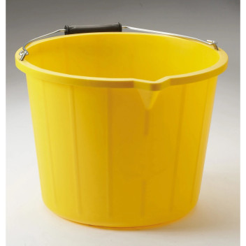 Bucket Heavy Duty Yellow 14L*