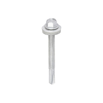 Tek Screw Heavy Duty & Washer 5.5 x 55mm (100)