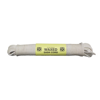 Sash Cord Hank Waxed Cotton 3C 30m*