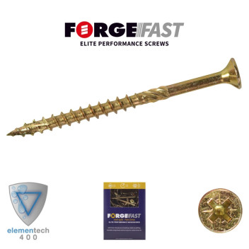 Forge Fast Elite Woodscrew 4.0 x 50mm Tub 900