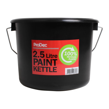 Paint Kettle Plastic White 2.5L*