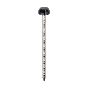 Pin Polymer Small Head Anthracite 40mm (250)