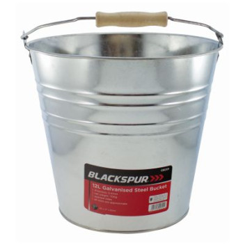 Bucket Galvanised 14L*