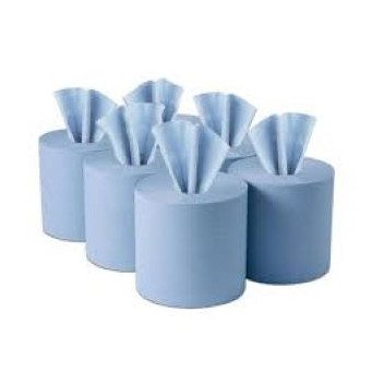 Bell Janitorial Blue Roll 2 Ply Centre Feed*