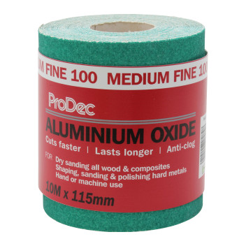 Sandpaper 10m Roll 100 Grit*