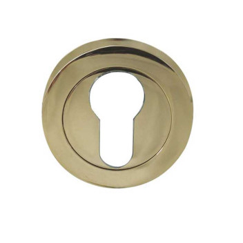 Escutcheon Euro Profile PVD 52mm*