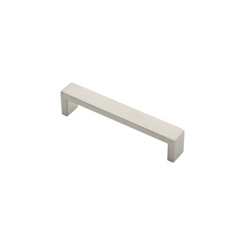 Cupboard Handle D Bar BSS 128mm c/c*