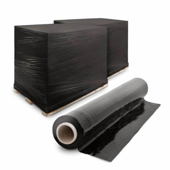 Shrink Wrap Black 400mm Roll