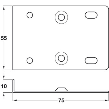 Kitchen Cabinet Repair Plates (2)*