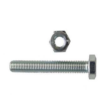 Pre Pack HT Set Screw Nut & Wash Bzp M12 X 50mm (4)