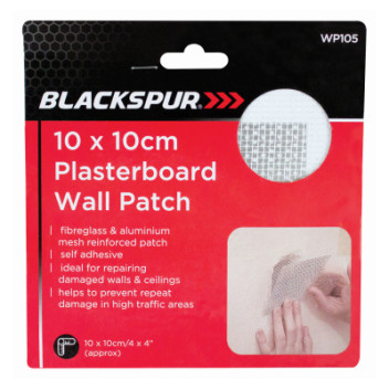 Plasterboard Self Adhesive Wall Patch 10cm x 10cm*