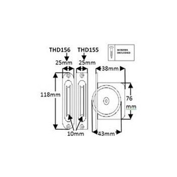 Sash Window Nylon Pulley Wheel Square EB