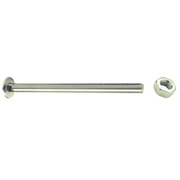 Cup Square Bolt Zinc Plated M12 x 180mm