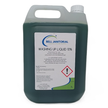 Bell Janitorial Green Washing Up Detergent 5L*