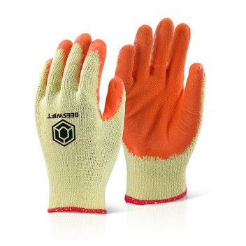 Essential Orange Latex Gloves Size 9 / L*