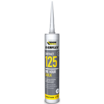 Everbuild Sealant Decorators Caulk 1 Hour White C3*